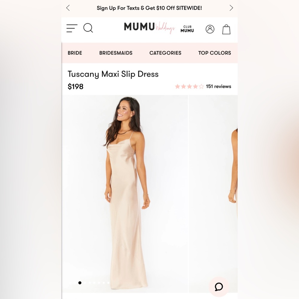 Show Me Your MuMu Tuscany Maxi Slip Dress